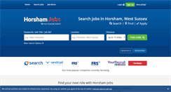 Desktop Screenshot of horsham-jobs.co.uk